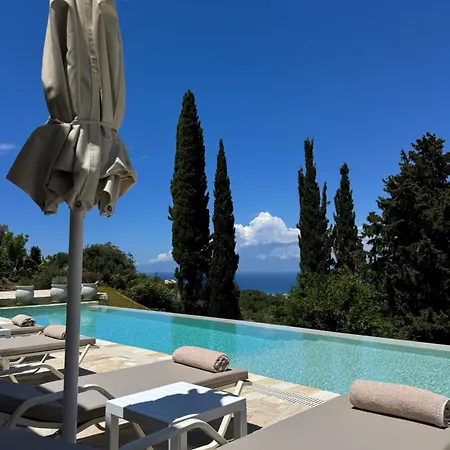 Seaforest Villa, Grand New! 2 Km From Villa Agios Panteleimon (Corfu)