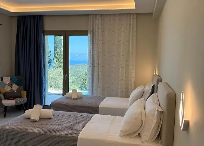 Seaforest Villa, Grand New! 2 Km From * Corfu (city)