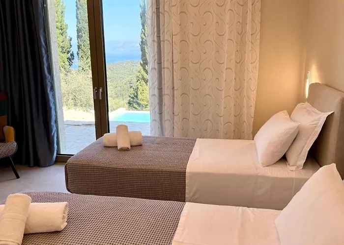 Seaforest Villa, Grand New! 2 Km From * Corfu (city)